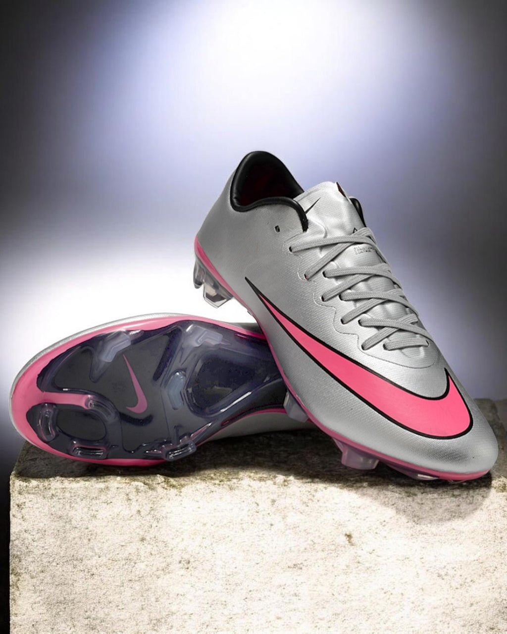 NIKE MERCURIAL VAPOR 10 SILVER/PINK FG