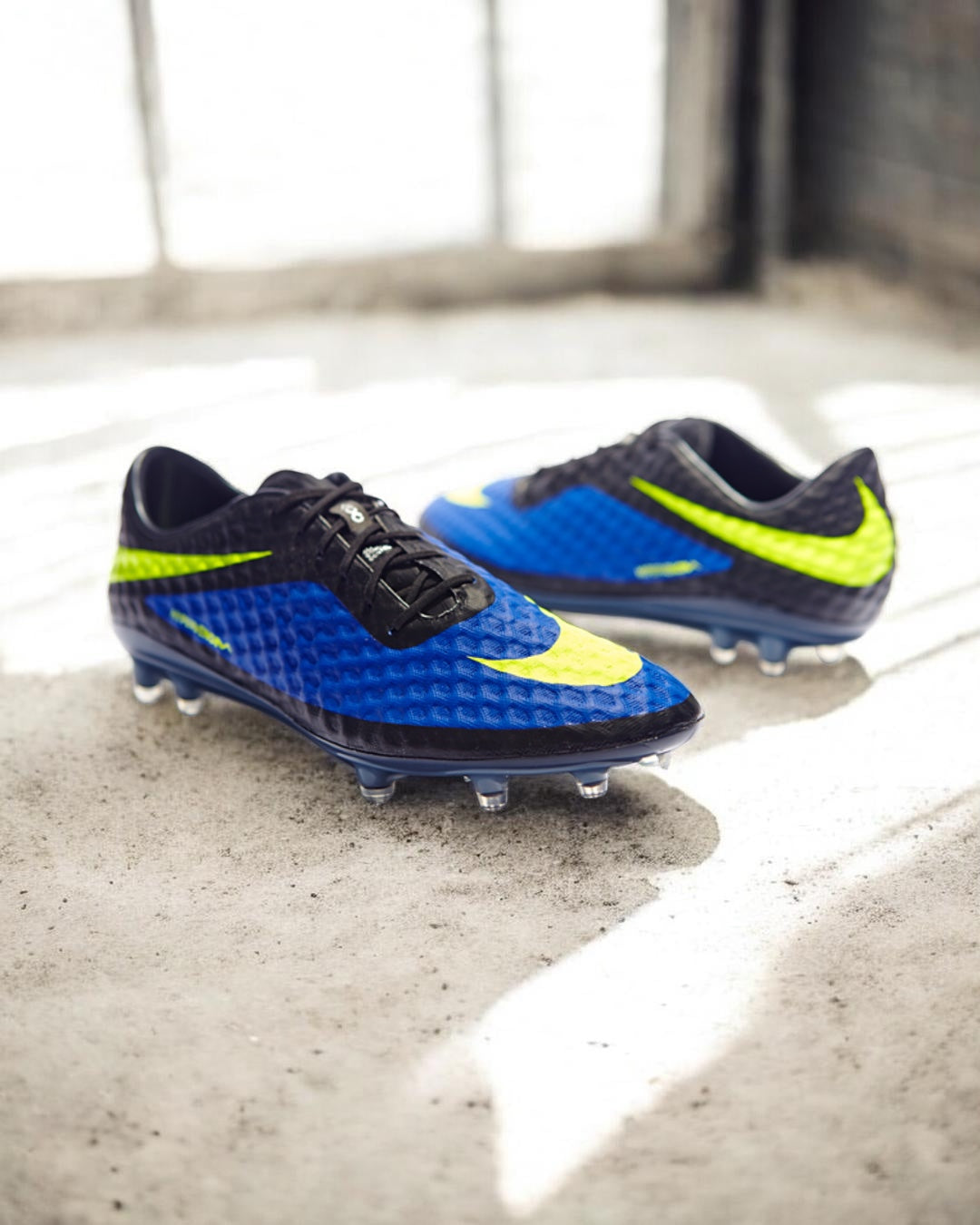 NIKE HYPERVENOM PHANTOM BLUE/BLACK FG