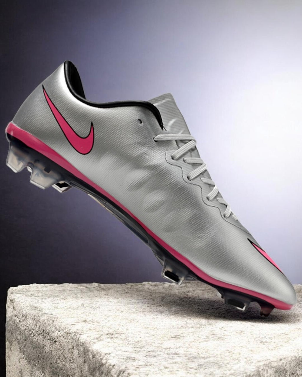 NIKE MERCURIAL VAPOR 10 SILVER/PINK FG