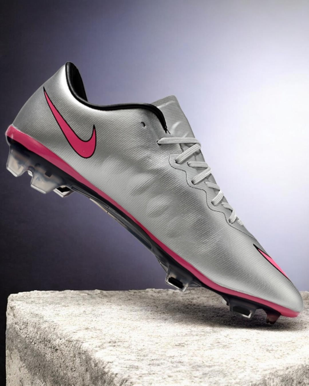 NIKE MERCURIAL VAPOR 10 SILVER/PINK FG