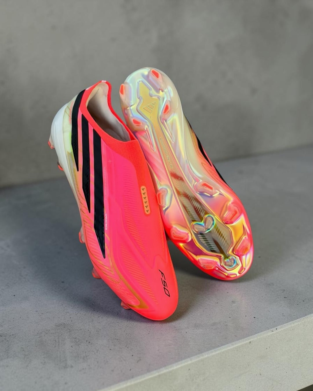 ADIDAS F50 HYPERFAST ELITE LACELESS FG
