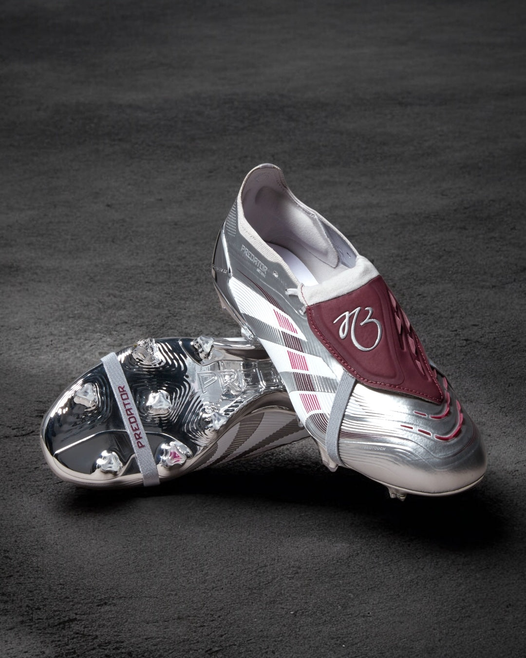 ADIDAS PREDATOR ELITE FOLD OVER TONGUE BELLINGHAM SILVER FG
