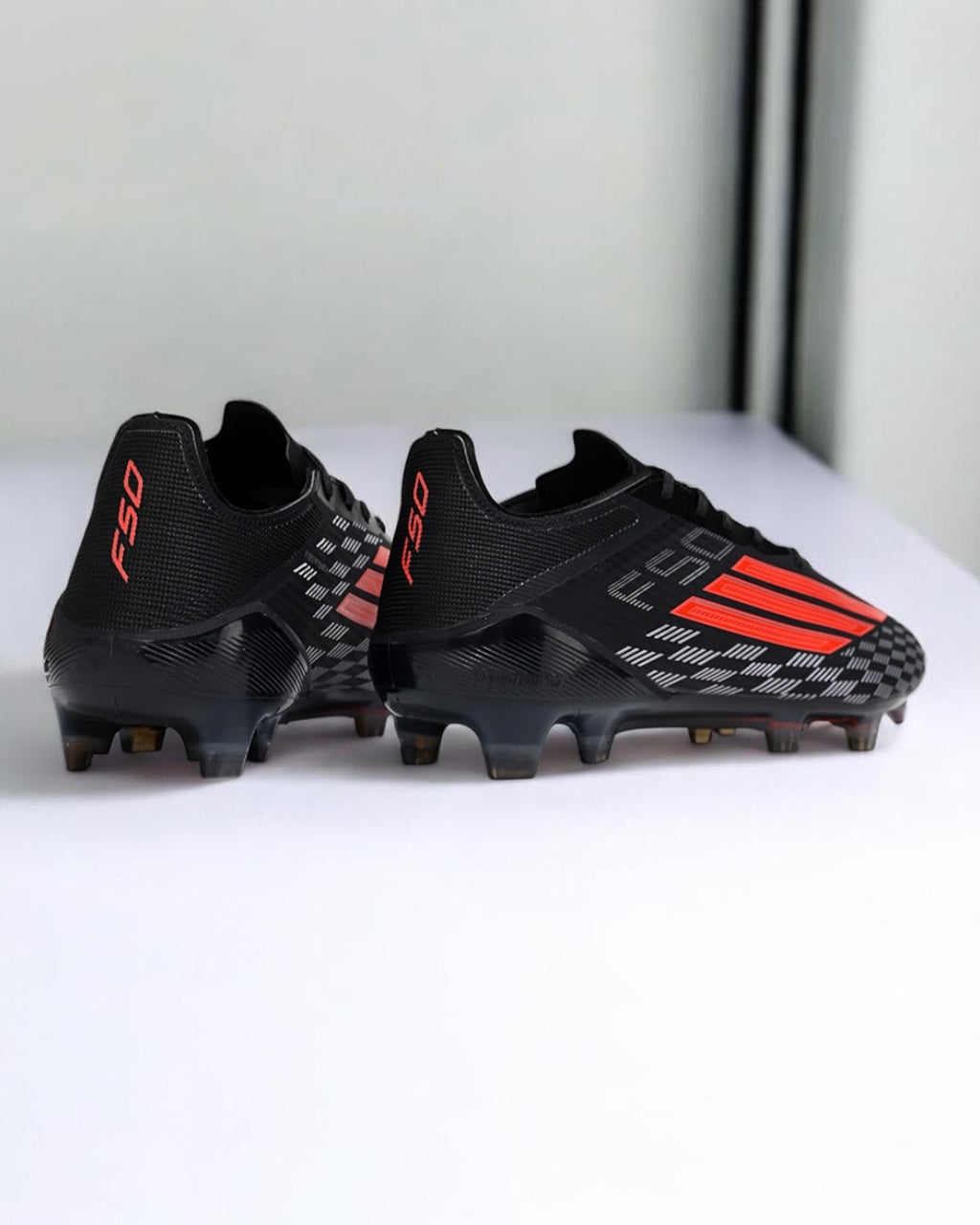 ADIDAS F50 ELITE LACED BLACK/RED FG/SG