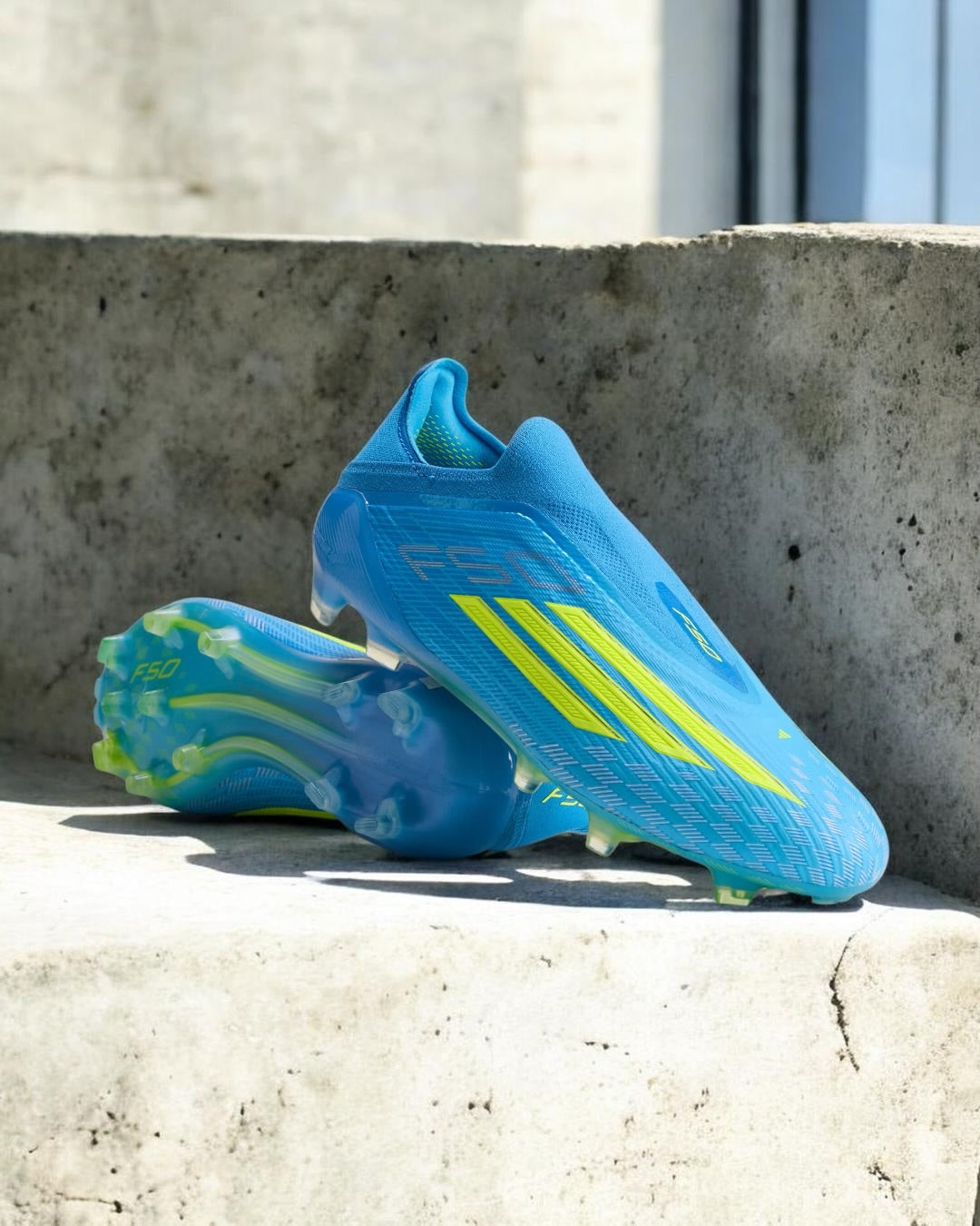 ADIDAS F50 ELITE LACELESS BLUE FG/SG