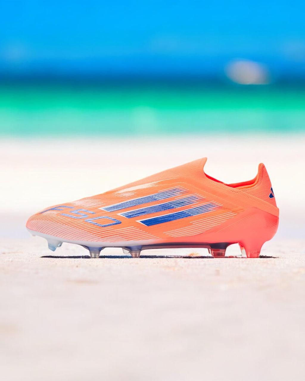 ADIDAS F50 ELITE LACELESS CORAL FG/SG