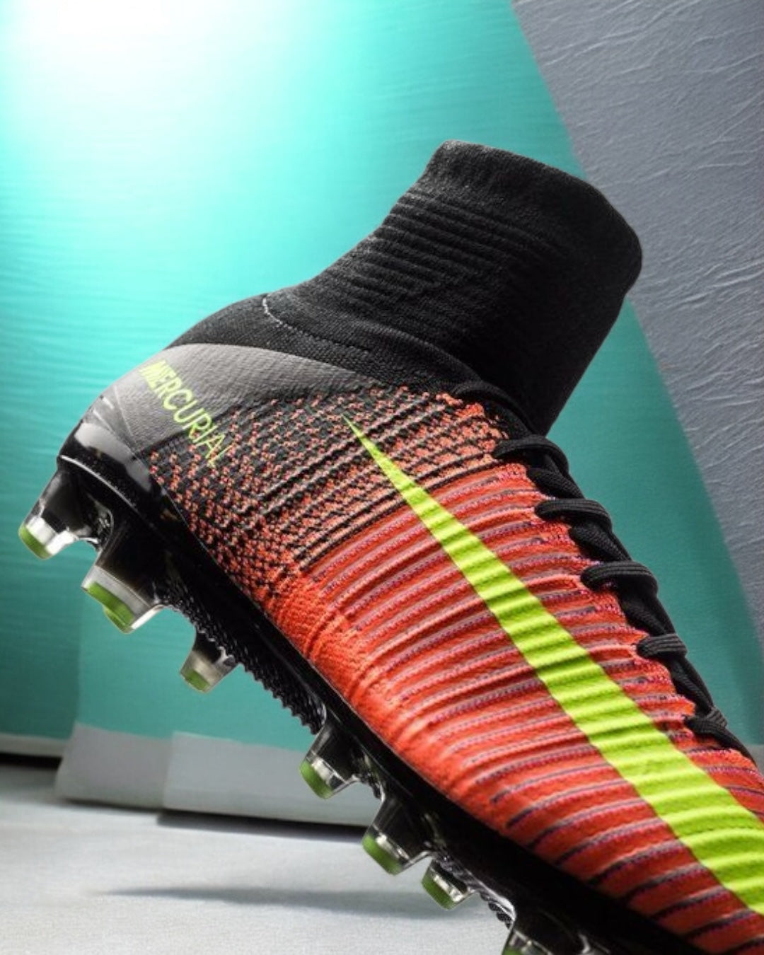 NIKE MERCURIAL SUPERFLY V FG TOTAL CRIMSON/VOLT/BLACK