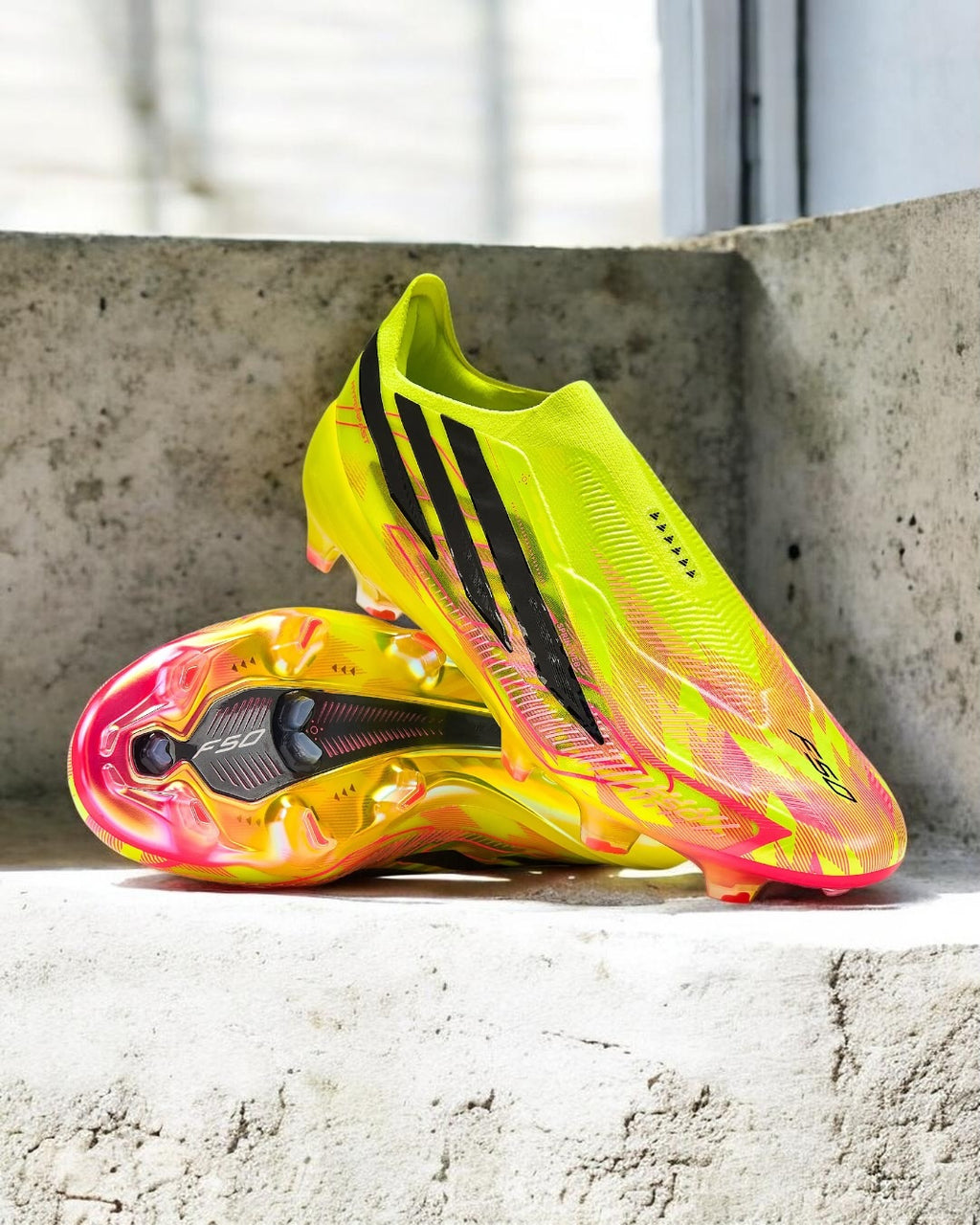 ADIDAS F50 HYPERFAST ELITE LACELESS FG