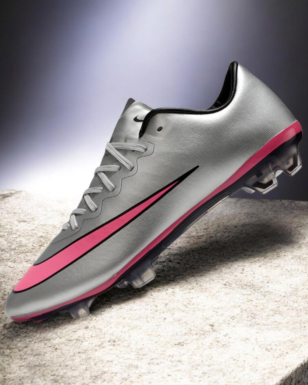 NIKE MERCURIAL VAPOR 10 SILVER/PINK FG