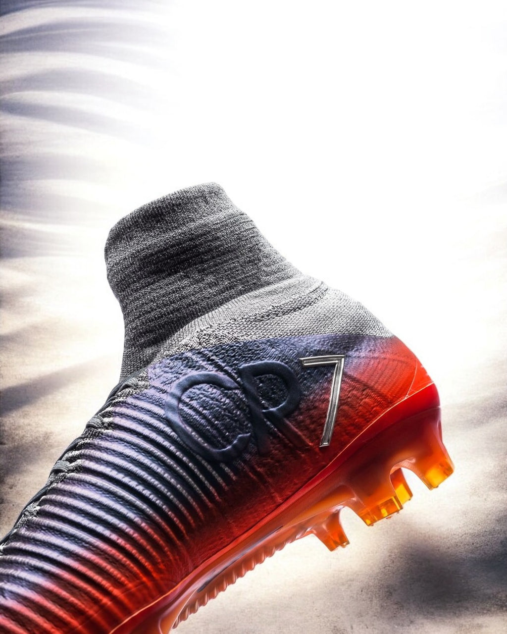NIKE MERCURIAL SUPERFLY 5 CR7 GREY ORANGE FG
