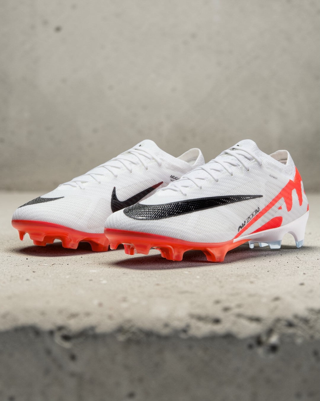 NIKE MERCURIAL VAPOR 15 ELITE WHITE/RED  FG/SG