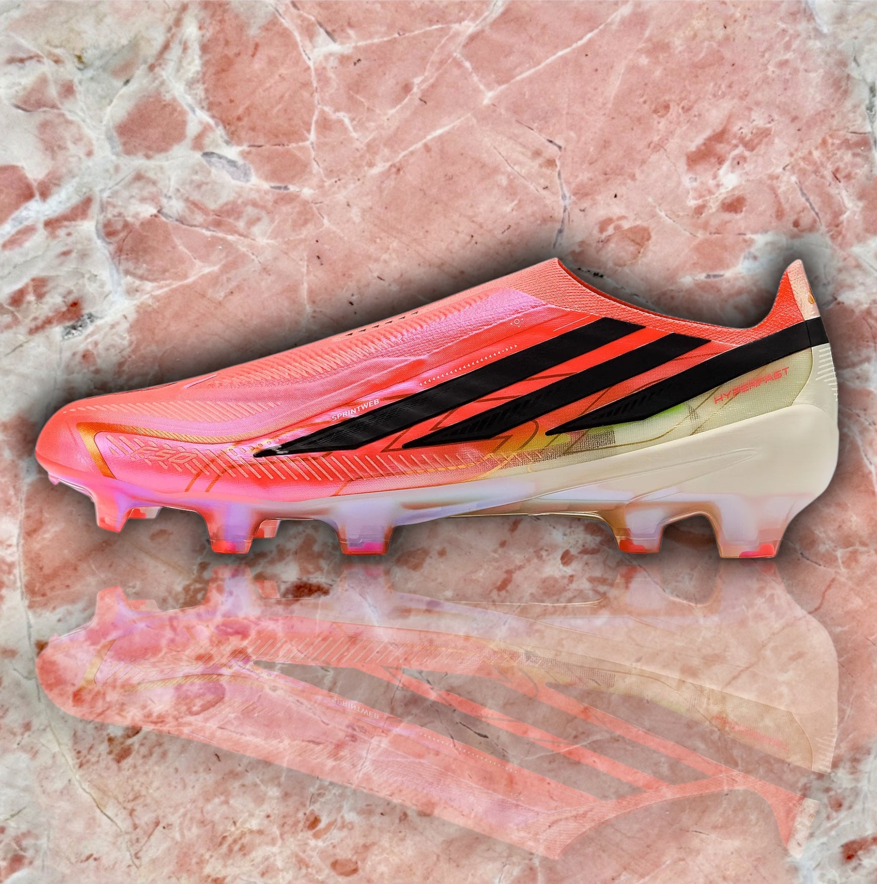 ADIDAS F50 HYPERFAST ELITE LACELESS FG