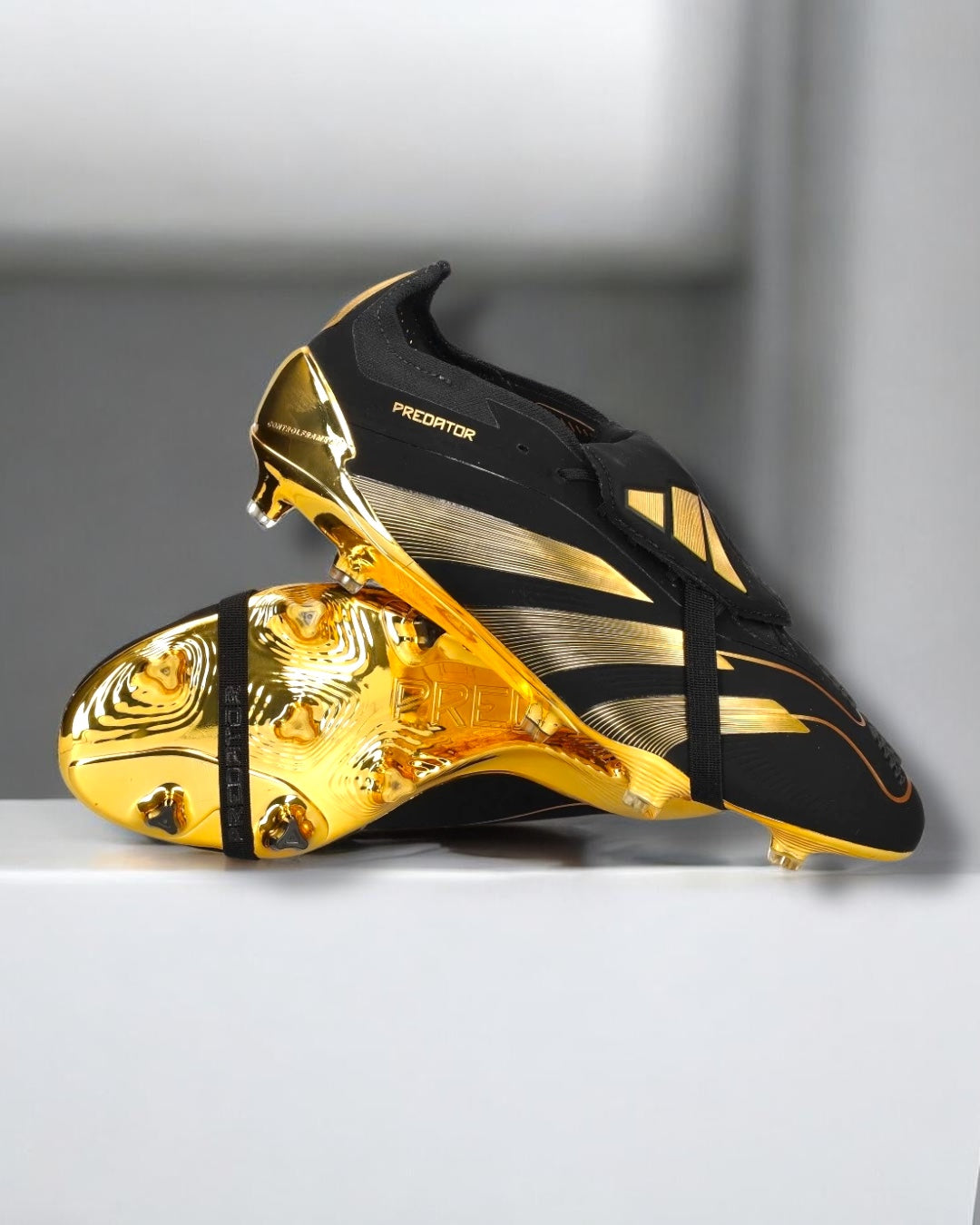 ADIDAS PREDATOR ELITE FOLD OVER TONGUE BELLINGHAM GOLD FG