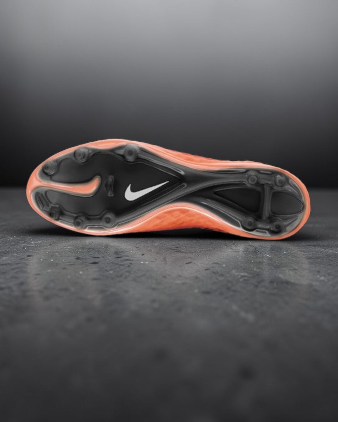 NIKE HYPERVENOM PHANTOM ORANGE/RED FG