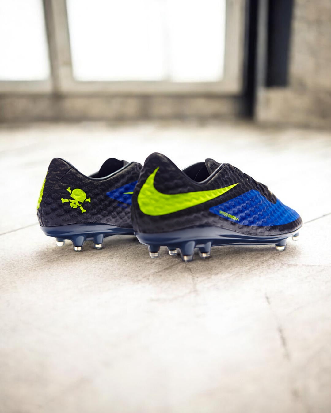 NIKE HYPERVENOM PHANTOM BLUE/BLACK FG