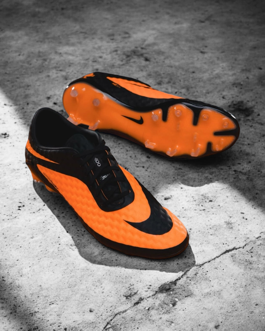 NIKE HYPERVENOM PHANTOM 1 ORANGE BLACK ELITE FG