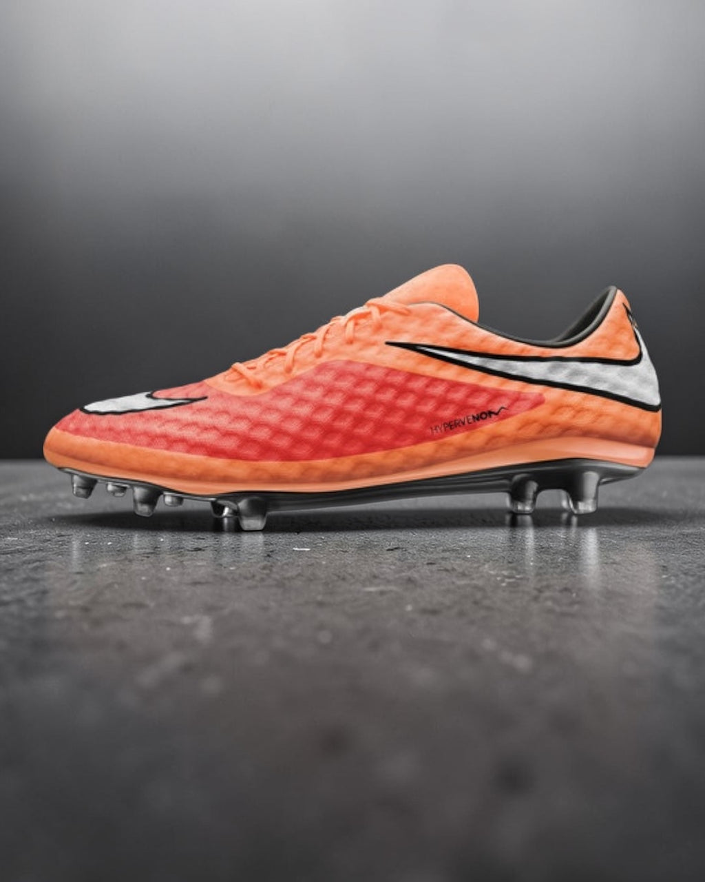 NIKE HYPERVENOM PHANTOM ORANGE/RED FG